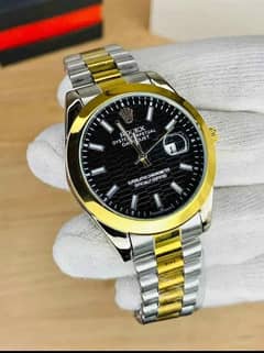 Rolex watch. . . with heavy weight. . just one week used