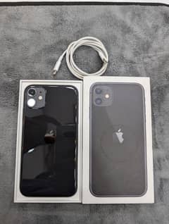 iphone 11 non PTA  sim time available complete box