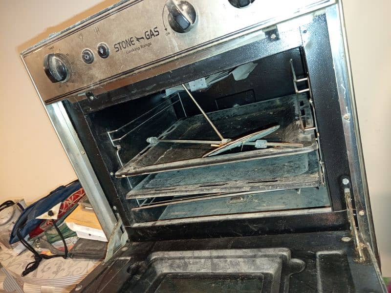 Gas stone oven 1