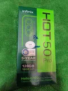 Infinix Hot 50 Pro 16/128 Box pack phone