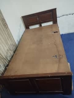 single bed used