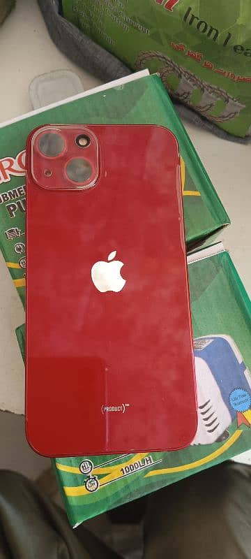 i phone 13 jv 128 red Colure +E sim time 2