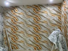 3D PVC wall Cloth Sheet]SeeLab covered] with Fitting