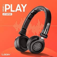 LOGIN LT-HP20 Wireless Headset (Shocking Heavy Bass)