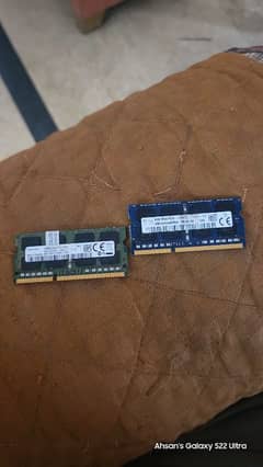 8+8gb Ram DDR3L 2 sticks