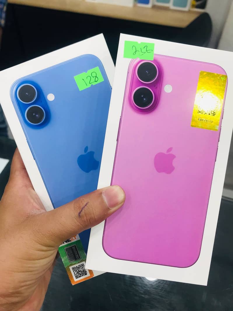 Apple iPhone 16 Plus 128GB 256GB PTA Approved with Official Warranty 0