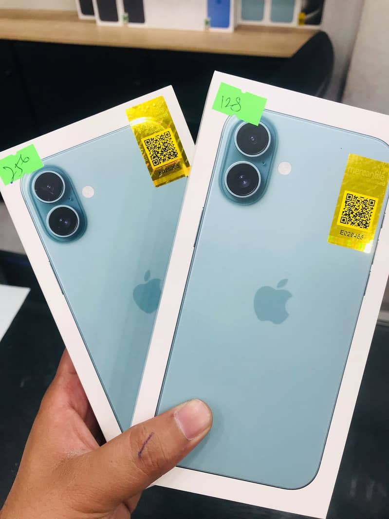 Apple iPhone 16 Plus 128GB 256GB PTA Approved with Official Warranty 2