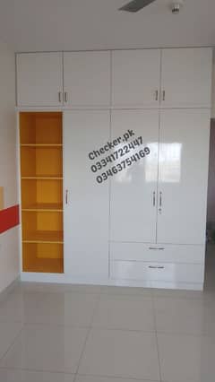 almari, sliding wardrobe, cabinet style cupboard, kitchen cabinet