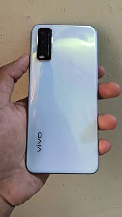 Vivo Y20 mobile with box and charger