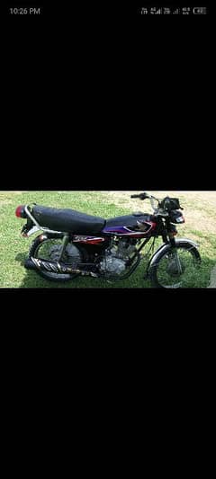 125 for sale 17 Model All Punjab number