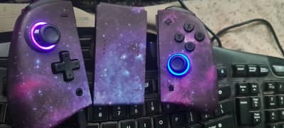 nintendo enhencad joycon ns53 cosmic nebula