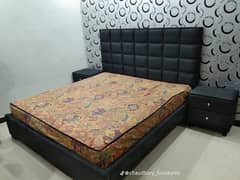 poshish bed /double bed / side poshish bed / king size bed / bed set