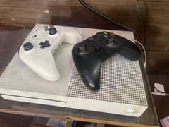 Xbox one s 1TB with 2 controllers