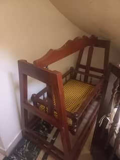 Baby cot swing