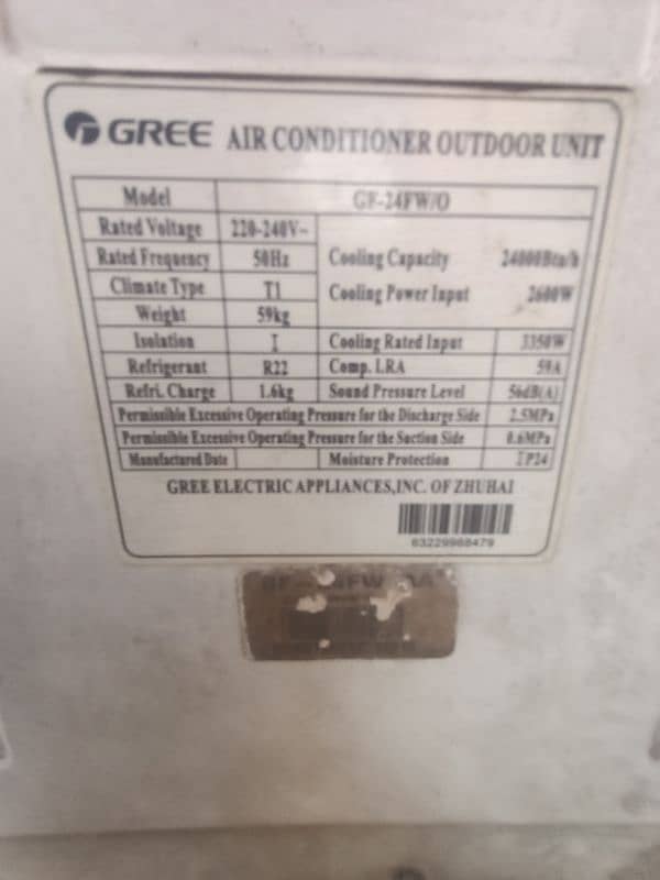 gree 2 ton 0