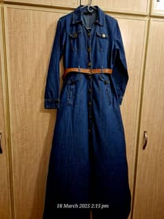 Turkish Denim Abaya FOR SALE