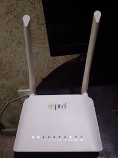 PTCL Wireless N 300 VDSL2 Modem Router with Complete Box and Charger