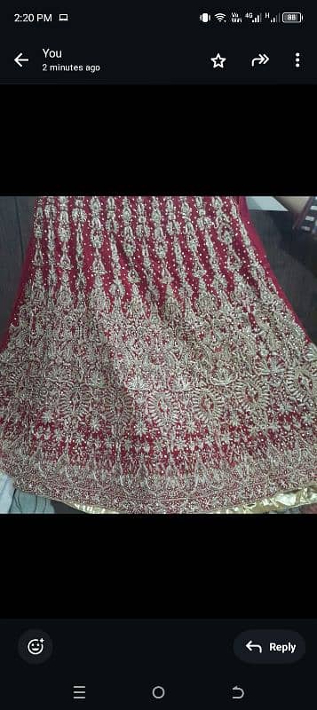 2 Bridal Suit (Lehenga) for sale 5