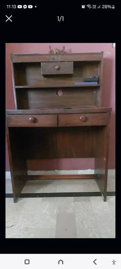 original wooden computer table