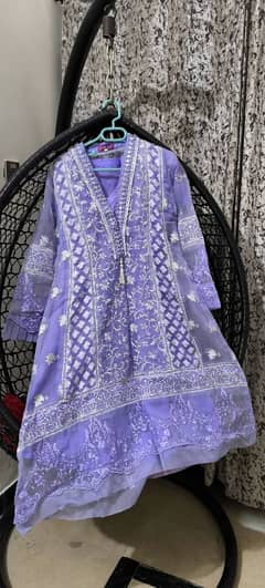 Omal by komal purple dress | Branded | Eid dress | Beautiful 4pc