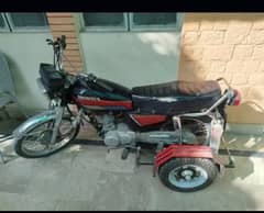 3 Wheel Honda CG 125 2017 special Person