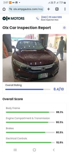 Honda Civic UG FULL OPTION 2019