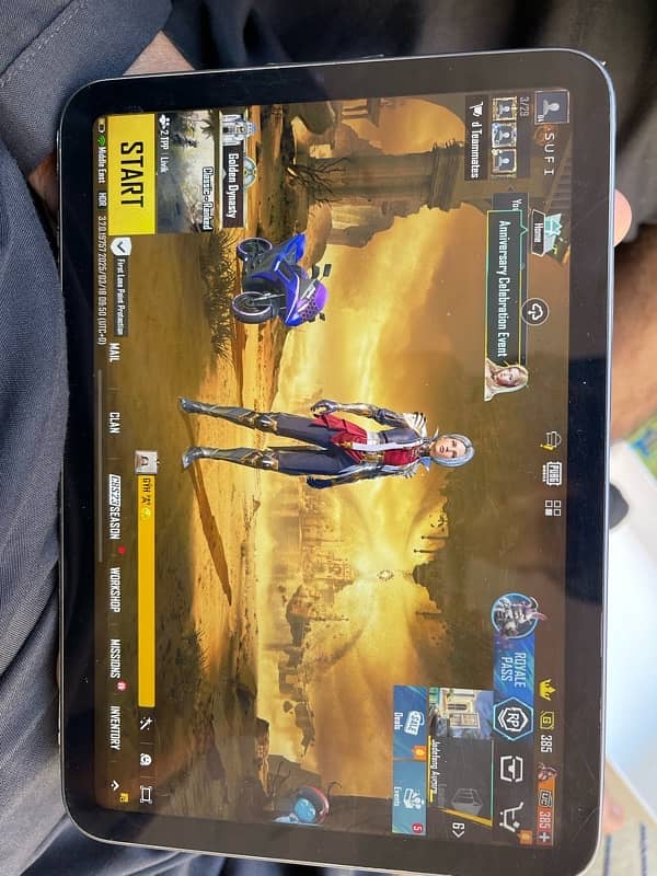 Ipad mini 6 for pubg mobile | Paper apply | i pad mini6 lush condition 4