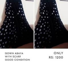 Gown abaya  for giRls