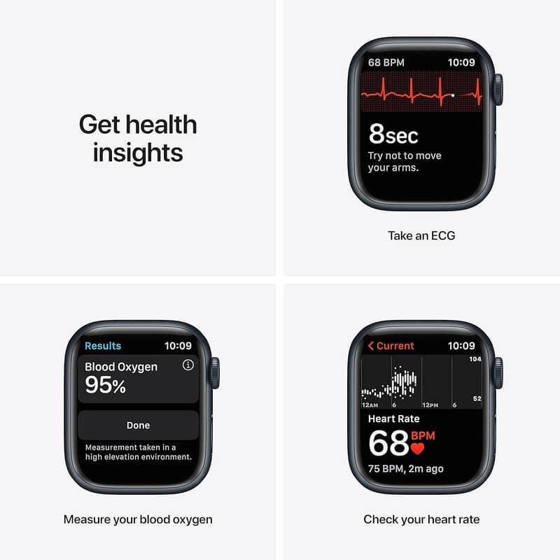 Apple Watch Series 7 GPS 41mm Midnight New. . . 3
