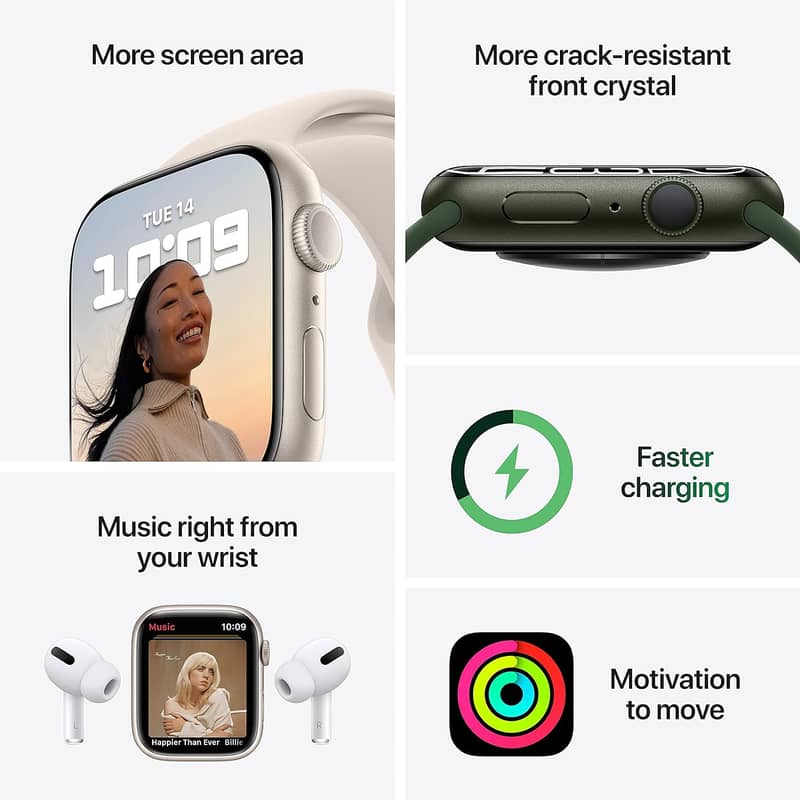 Apple Watch Series 7 GPS 41mm Midnight New. . . 5