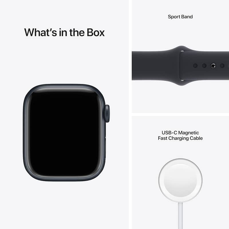 Apple Watch Series 7 GPS 41mm Midnight New. . . 6