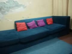 6 seater L shape sofa