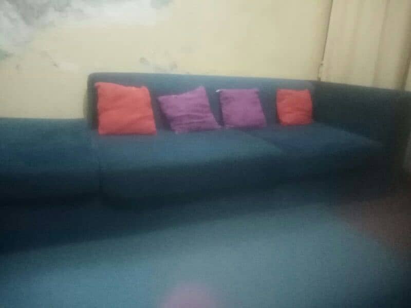 6 seater L shape sofa 5