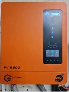 Fronus PV5200 3.6kwa less use in mint Condition