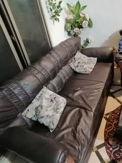 sofa set 3+1+1 and center table for sale