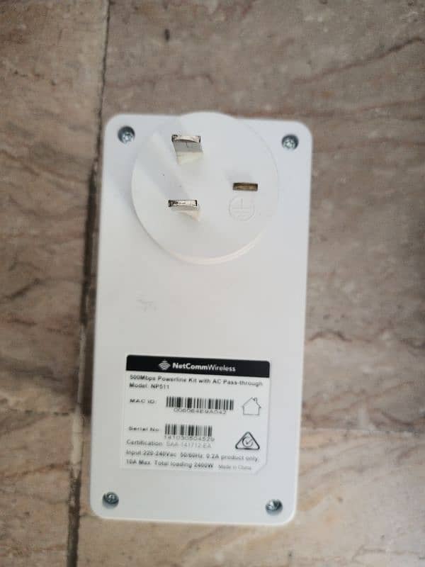 Powerline adapter – Internet through electric wiring 3