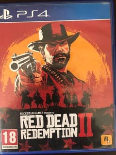 Red Dead Redemption 2 PS4 disk