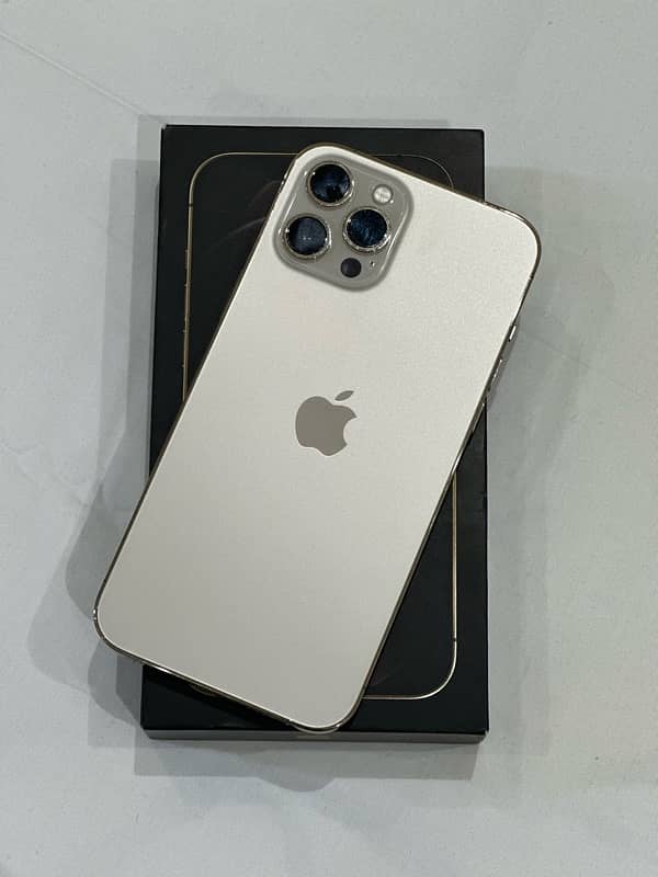 iPhone 12 Pro Max 256gb Gold Approved 0