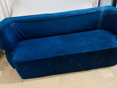 sofa cum bed 2 sofas In Good Condition