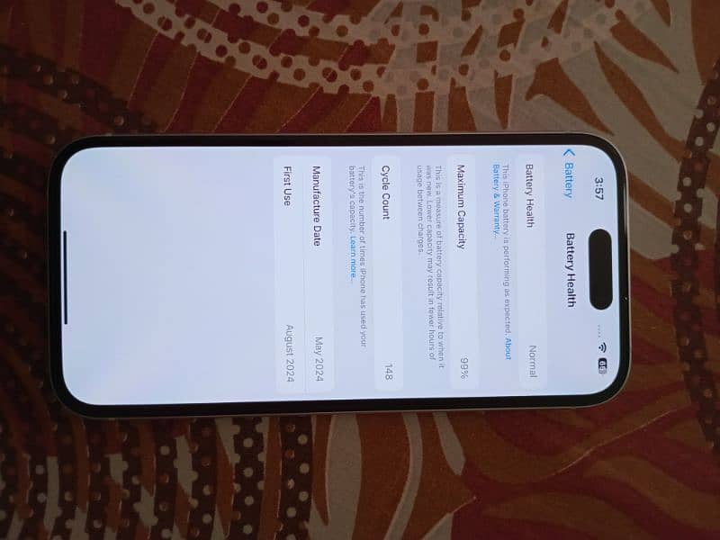 Iphone 15 128 GB Non PTA Factory Unlock 0