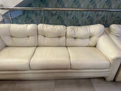 7 seater leatherite sofa set for sale.