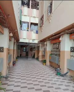 SECTOR 11/A BEAUTIFUL FIRST FLOOR CORNER, 45O SQ FT LARGE FLAT, BEST FOR BANK LOAN, UNDER GROUND CAR AND BIKE PARKING NO LOADSHEDDING NORTH KARACHI