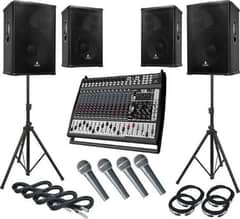 professional sound system available for events