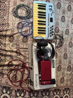 complete studio setup Focusrite 2i2