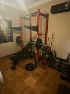 Gym Rack & Equipment