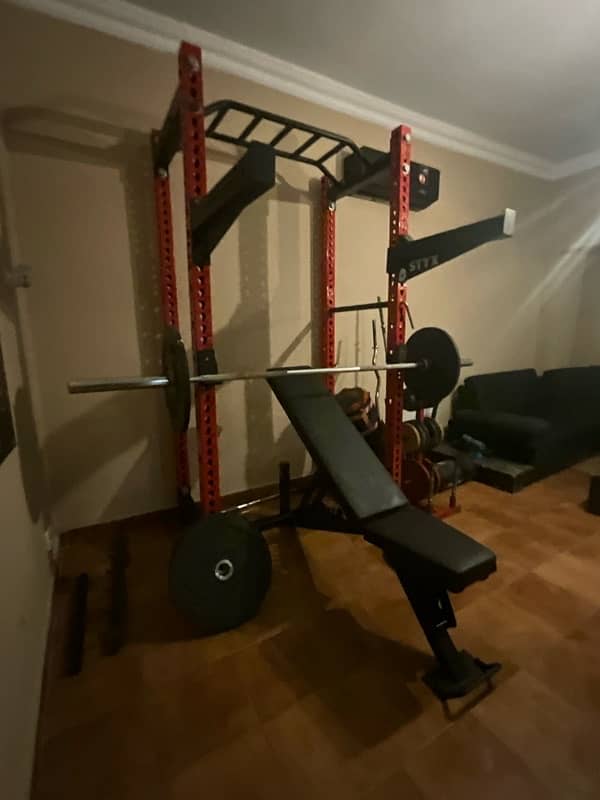 Gym Rack & Equipment 1
