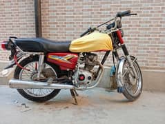 Honda CG125 2007 model 2018 registared bike with double samman