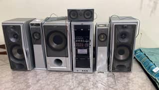 JVC Bass Speaker Set 7 Peice