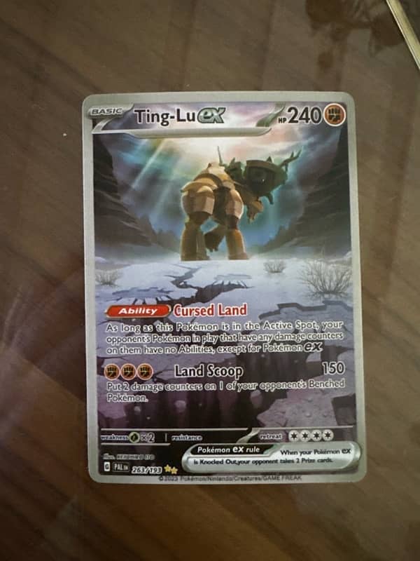 TING-LU EX POKÉMON CARD 0