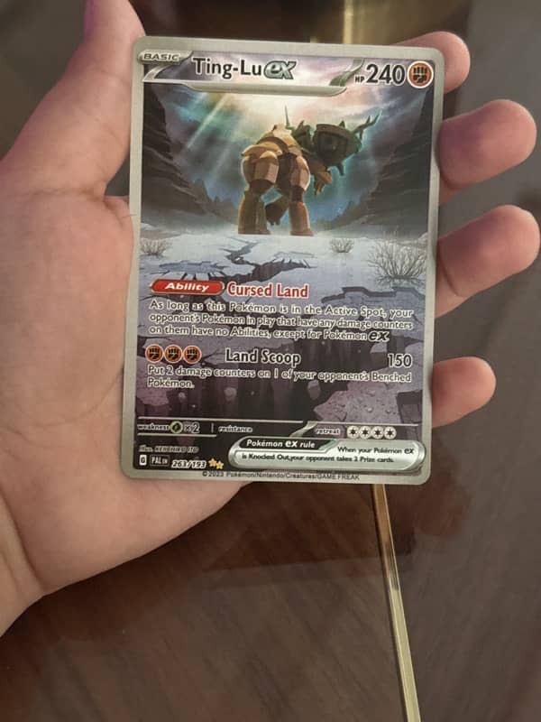 TING-LU EX POKÉMON CARD 1